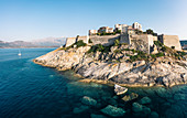 Die Zitadelle von Calvi, Korsika, Frankreich