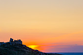 Punta San Francesco bei Calvi im Abendlicht, Korsika, Frankreich