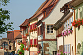 View of the old town of Burkheim, Kaiserstuhl, Baden-Württemberg, Germany, Europe