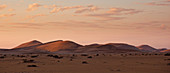 Namibia - April 22, 2009: Sun dunes close to Swakopmund.