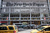 New York, Vereinigte Staaten von Amerika - 8. Juli 2017. Das New York Times-Gebäude in der Westseite von Midtown, Manhattan