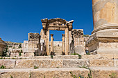 Ancient Roman building in Jerash, Jordan