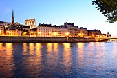 France, Paris, area listed as World Heritage by UNESCO, Ile de la Cite, the Cathedral Notre Dame de Paris