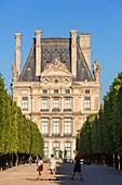 France, Paris, area listed as World Heritage by UNESCO, the Louvre, the Pavillon de Flore
