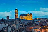 Frankreich, Aveyron, Rodez, die Kathedrale aus dem 13. und 16. Jahrhundert