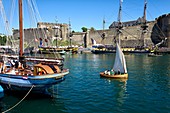 France, Finistere, Brest, Les Fetes Maritimes 2016, the harbour.