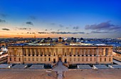Frankreich, Paris, von der UNESCO zum Weltkulturerbe erklärtes Gebiet, Louvre-Museum, Kolonnade, wahrscheinlich vom Architekten Claude Perrault als Haupteingang des Louvre-Palastes zwischen 1667 und 1670 entworfen