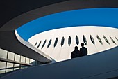 Frankreich, Normandie, Seine-Maritime, Le Havre, der kleine Vulkan, Bibliothek, Mediathek, Werk von Oscar Niemeyer