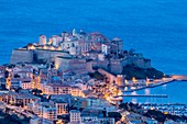 Frankreich, Haute-Corse, Balagne, Calvi und die genuesische Zitadelle