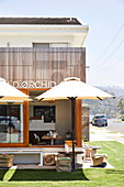 Café mit Terrasse, NSW, Australien