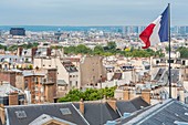 Frankreich, Paris, Blick vom Pantheon auf den 5. Bezirk und insbesondere auf die Bezirke Sorbonne und Val de Grâce