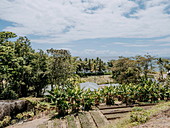 View of the luxury resort, Kokomo Private Island, Fiji, Oceania