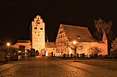 Nördlinger Tor in Dinkelsbühl, Ansbach, Mittelfranken, Franken, Bayern, Deutschland, Europa