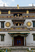 Der Laviran-Tempel, Teil des Kloster Erdene Dsuu-Komplexes in Kharakhorum (Karakorum), Mongolei, Mongoliens größtes Kloster (UNESCO-Weltkulturerbe)