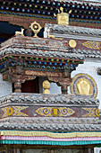 Der Laviran-Tempel, Teil des Kloster Erdene Dsuu-Komplexes in Kharakhorum (Karakorum), Mongolei, Mongoliens größtes Kloster (UNESCO-Weltkulturerbe)