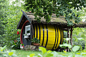 Cucumber barrel, Spreewald, Brandenburg, Germany