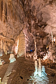 Frasassi show caves, Genga village, Ancona district, The Marches, Italy