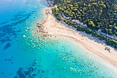 Ionian coastline. Lefkada, Ionian Islands region, Greece.