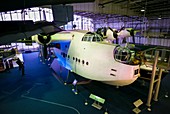 Vereinigtes Königreich, London-Hendon, The Royal Air Force Museum, Battle of Britain Gallery, Kurzes Sunderland-Flugboot der RAF aus der Zeit des Zweiten Weltkriegs