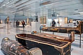 Sarkophag der Damen Tanetmit, Ägypten 945-715 Ad, Galerie der Zeit, Lupenmuseum, Linse, Pas-De-Calais, Frankreich