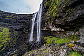 The highest waterfall in the Faroe Islands is located on the main island of Streymoy and is called Fossá.