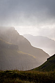 Landschaftsimpression bei einer Wanderung zwischen Saksun und Tjørnuvík, Insel Streymoy, Färöer Inseln