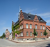 Town hall of the town of Plau am See, Mecklenburg-Western Pomerania, Germany