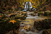 The Josefstaler waterfalls in October, Schliersee, Bavaria, Germany