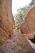Rocks in Pinnacles National Park, California, USA.