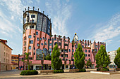 Grüne Zitadelle in Magdeburg, Friedensreich Hundertwasser-Haus, Sachsen-Anhalt, Mitteldeutschland, Deutschland, Europa 