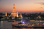 Thailand, Bangkok, Wat Arun, Tempel der Morgenröte