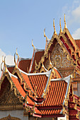 Thailand, Bangkok, Wat Benchamabophit, Marble Temple, 