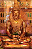 Thailand, Chiang Mai, Wat Phra That Doi Suthep, buddhistischer Tempel, Buddha-Statue