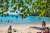 Ossos (Bones) Beach - Buzios\n\nArmação dos Búzios , often referred to as just Búzios, is a resort town and a municipality located in the state of Rio de Janeiro, Brazil. In 2012, its population consisted of 23,463 inhabitants and its area of 69 km². Today, Búzios is a popular getaway from the city and a worldwide tourist site, especially among Brazilians and Argentinians.\n\nIn the early 1900s Búzios was an almost unkown village of fishermen. It remained as such until 1964, when the French actress Brigitte Bardot visited Búzios, since then Búzios became popular with the Carioca’s high society, wh