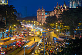 Mumbai, Indien Bahnhof Chhatrapati Shivaji Terminus