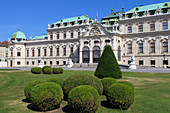 Austria, Vienna, Oberes Belvedere, palace, garden, 