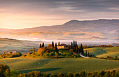 San Quirico d'Orcia, Val d'Orcia, Siena province, Tuscany, Italy.