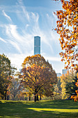 Zentralpark während des Herbstes, Manhattan, New York, USA