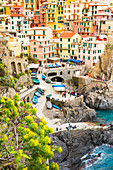 Manarola, Cinque Terre, Ligiuria, Italien