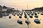 France, Morbihan, Belle Ile en Mer, Sauzon harbour