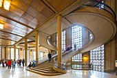 Frankreich, Paris, Heritage Days 2017, das Palais d'Iena, das 1937 vom Architekten Auguste Perret entworfen wurde und Sitz des Wirtschafts- und Sozialrates ist