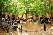 France, Bouches du Rhone, Aix en Provence, place des Trois Ormeaux