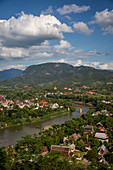 View from Mount Phou Si in Luang Prabang, Laos, Asia