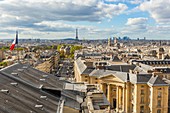 France, Paris, Pantheon roofs and the Faculty of Law, Pantheon Sorbonne University