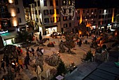 Frankreich, Haute Savoie, Evian, das fabelhafte Dorf und die Flottins-Legende, eine einmonatige Show in der Weihnachtszeit