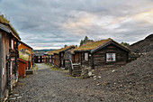 Sleggveien in the mining town of Roeros, UNESCO World Heritage, Soer-Troendelag, Norway, Europe
