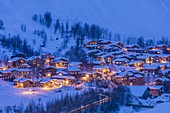 France, Savoie, Vanoise National Park, Bonneval sur Arc, labelled Les Plus Beaux Villages de France (The Most Beautiful Villages of France), the highest village of Haute Maurienne (1850 m)