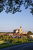France, Gers, Lavardens, labeled Les Plus Beaux Villages de France (The Most Beautiful Villages of France)