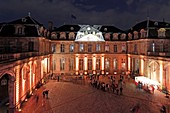 France, Bas Rhin, Strasbourg, old town listed as World Heritage by UNESCO, the Palais des Rohan, which houses the Museum of Decorative Arts, Fine Arts and Archaeology
