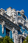 Art Nouveau architecture, Riga, Latvia, Europe